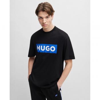 Camiseta Hugo Blue de hombre manga corta en algodón