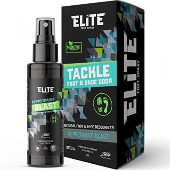 Athlete's Foot Spray or Shoe Spray - Fast Working Shoe Deodorizer and Peppermint Shoe Freshener, The Perfect Smelly Feet Treatment to End Your Embarrassing Smelly Shoes Issues for Good. 4 OZ