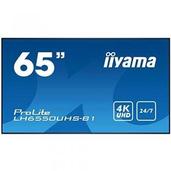 iiyama LH6550UHS-B1 Pantalla de señalización 165,1 cm