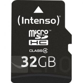 Intenso MicroSDHC 32GB Clase 4 Tarjeta de memoria