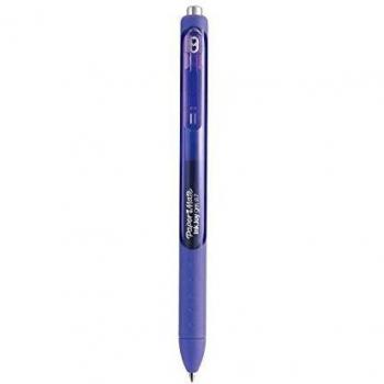 Papermate Inkjoy - Bolígrafo retráctil, 0.7 mm, color morado