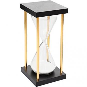 Reloj de Arena de Columna Subli Negro H18 Decorativo Atmosphera
