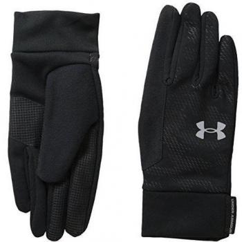 Under Armour UA No Breaks CGI Liner Guantes de running, otoño/invierno, hombre, color negro, tamaño M