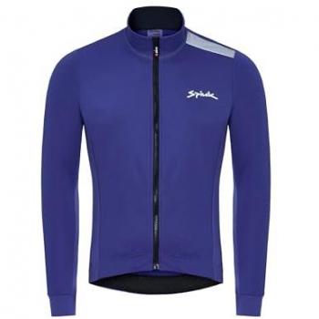 Chaqueta de ciclismo Spiuk Anatomic Membrana azul oscuro para hombre, talla XL
