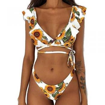 CheChury Mujer Sexy Conjunto De Bikini 2021 Verano Sexy Push Up Ropa De Playa Bikini de Triángulo Bikini Mujer Acolchado Traje de baño Mujer Conjunto De Bikini