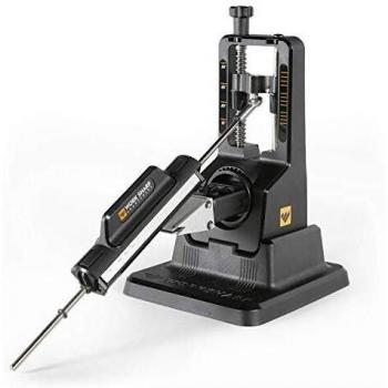 Afilador de cuchillos de precisión WORK SHARP - WSBCHPAJ-I Afilador de cuchillos con ajuste de precisión guiado en ángulo - La mejor herramienta de afilado manual de cuchillos del mundo