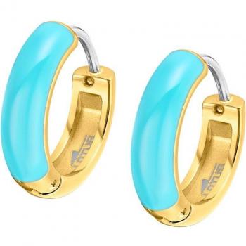 Pendientes Lotus Style LS2331-4/2 Tropical Vibes Acero Inoxidable 316L para Mujer con Acabado Brillo