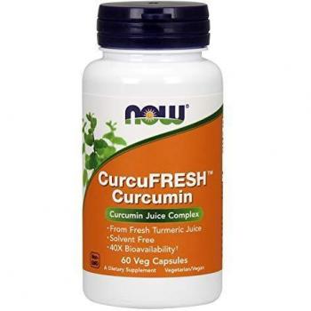 Now Foods CurcuFresh™ 500mg Curcumin Capsules - 60 Vegan Caps