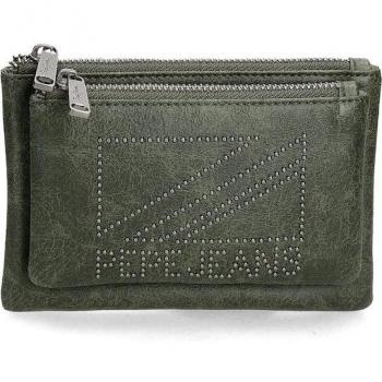 Monedero Pepe Jeans Donna Verde dos compartimentos