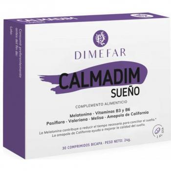 Dimefar Calmadim Sueño 30 Comprimidos