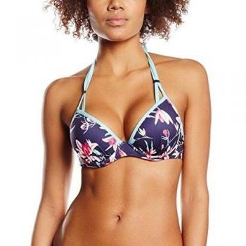 Aubade Summer Joy Plunge Coque-Parte de arriba de bikini Mujer    Bleu