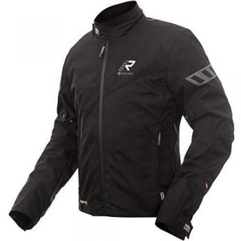 Rukka Start-R Chaqueta textil para motocicleta, color negro, 52