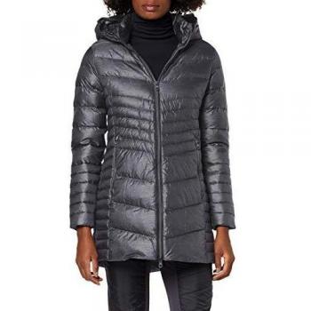 CMP Daunen Mantel Chaqueta, Mujer, Graffite Melange, 36