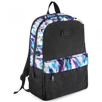 Mochila Unisex Skechers San Diego Negra One Size 18L