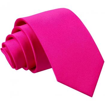 Corbata Niño - 8+ años Rosa Caliente
