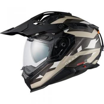 Casco Integral Nexx X.WED3 Trailmania Gris XL con Acabado Mate y Ligero