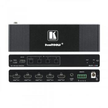 Selector Automático 4K HDR HDMI 4x1