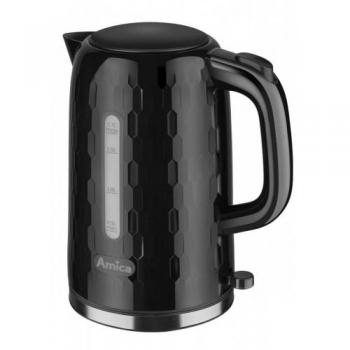 Hervidor Eléctrico Amica KM 3010 Negro Plástico 1.7L 2200W