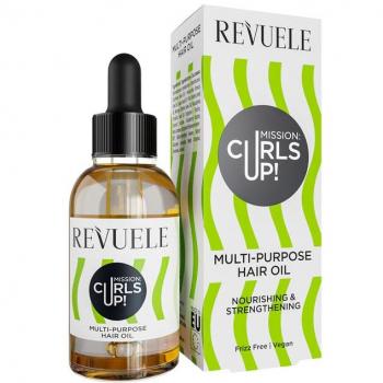 Aceite Capilar Mission Curls - Revuele: Fórmula multiusos para definir rizos