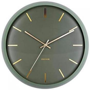 Reloj de Pared Karlsson KA5840GR Diseño Moderno y Elegante