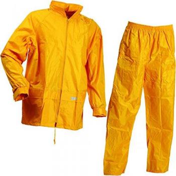 Lyngsoe lr104054 – 56-xs tamaño XS conjunto de lluvia chaqueta y pantalones – amarillo