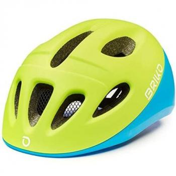 Briko Fury Casco, Adultos Unisex, Matt Yellow, Small