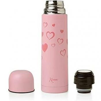 Kiokids Termo Para Líquidos 500ml Corazones