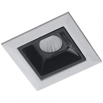 Downlight empotrable Sinkro LED antideslumbrante 2W 4000K blanco y negro 4,9 cm