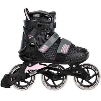 Patines en línea Playlife Fitness GT 110 80A negro/rosa talla 42