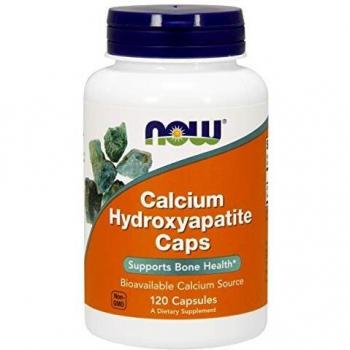 Now Foods Calcium Hydroxyapatite Supplement - 120 Capsules