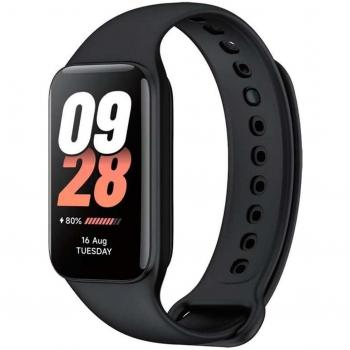 Xiaomi Mi Smart Band 8 Active Pulsera de Actividad Negra TFT 1.47 Bluetooth 5.1 Brillo Máximo 450 Nits Más de 100 Diseños de Esfera