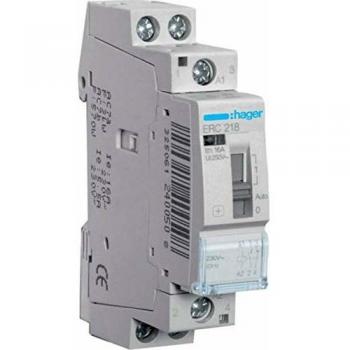 Hager ERC218 Installation Relay 16A 1NO+1NC 230V