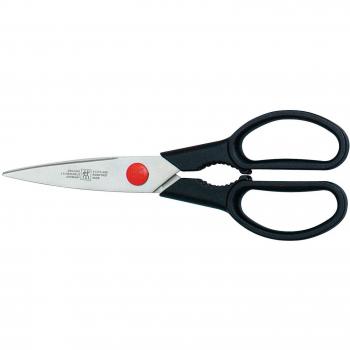 Zwilling TWIN L - Tijera multiusos, acero inoxidable, 205 milímetros, color negro