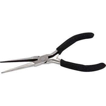 Pinza de Punta Larga Plana 55 mm, Ancho 2-6 mm, 1 pieza