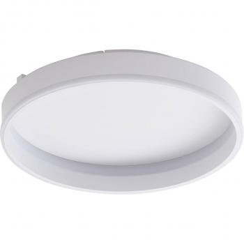 Plafón LED Yasmen de Lindby, blanco, metal, atenuable 3 veces, moderno, para salón y comedor (1 lámpara)