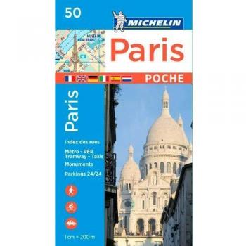 Plano Paris Plan Poche: City Plans: 50 - Michelin