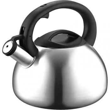 Hervidor de agua de acero inoxidable para cocina doméstica, gran capacidad, sonido y fondo roscado universal para gas e inducción