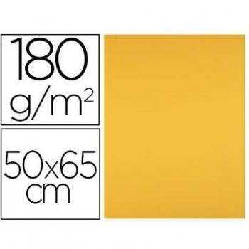 Cartulina Liderpapel color Oro Viejo 50x65 cm 180 gr