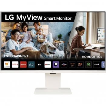 Monitor LG 32SR83U-W UHD 4K IPS con Tecnología MyView Smart y Conectividad HDMI Dual