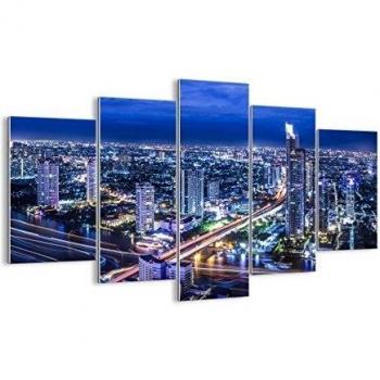 Cuadro sobre vidrio - Cuadro de cristal - 5 piezas - Ancho: 150cm, Altura: 100cm - Foto número 2521 - listo para colgar - Pinturas en vidrio - impresiones sobre vidrio - Cuadro en vidrio - GEA150x100-2521