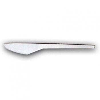 CUCHILLO DE PLASTICO BLANCO PAQUETE DE 100
