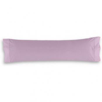 Funda de almohada de algodón malva