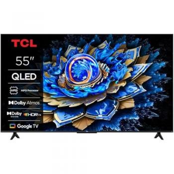 Televisor QLED TCL 55T69C 55 (140 cm) 4K UHD HDR10+ Smart TV con Google TV, Dolby Vision, Atmos, Game Master y 3xHDMI 2.1