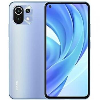 Xiaomi Mi 11 Lite Azul, Pantalla 6.55 AMOLED DotDisplay FHD+, Memoria de 6GB+64GB, Triple Cámara de 64MP, Procesador Snapdragon 732G y Batería de 4250mAh con Carga Rápida de 33W [Versión Española]