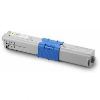 FasaWorld - Compatible Oki C332DN MC363DN MD363DN Amarillo Cartucho DE Toner 46508709 46508713 3.000 Páginas - OKI-OKT-C332YL-Genérico
