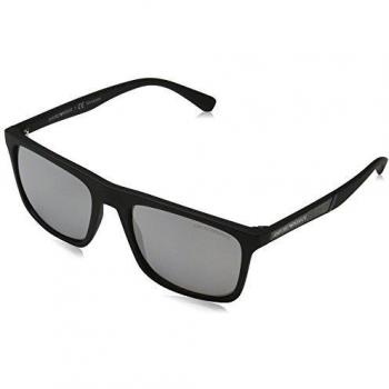 Emporio Armani Unisex's Sunglasses, Black 5042Z3, 56