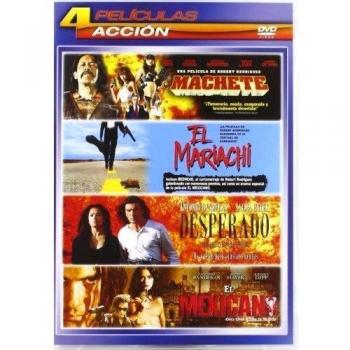 Desperado/ El Mariachi/ Machete/ El Mexicano - Qua [DVD]