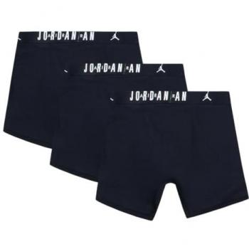 Jordan Flight Ropa Interior Unisex - Negro - Talla M (39-42) - Algodón - Pack de 3