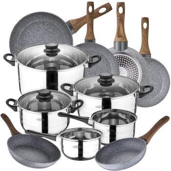 Batería de cocina 8 piezas Toledo con juego Sarténes Daimiel
