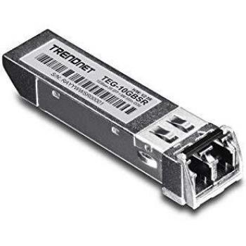 TRENDnet 10G-SR SFP+ module, Multi-Mode, LC Transceiver Module, Up to 550 m, TEG10GBSR